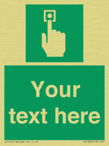 Custom Safe Condition Emergency call point